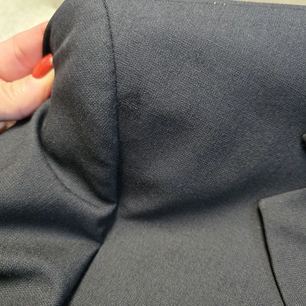 Brooks‎ Brothers Classic-Fit Stretch Wool Blend Suit Jacket, Navy Blue, 41 Reg